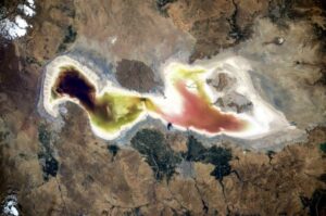 دریاچه ارومیه / تصاویر ماهواره‌