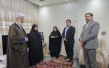 دیدار شهردار منطقه ۳ با خانواده شهید والامقام خسرو حضرتی