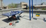 تجهیز۲۷ دستگاه وسیله تخصصی ورزشی در پارکهای جنوبغرب تبریز