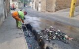 تداوم خدمات‌ رسانی شبانه‌ روزی نیروهای خدمات شهری تبریز در گرمای شدید تابستان