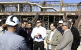 بازدید مدیرعامل شرکت ملی صنایع مس ایران از پروژه احداث کمپ ورزشی ورزقان