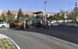 اتمام آسفالت ریزی اساسی شهرک ارم