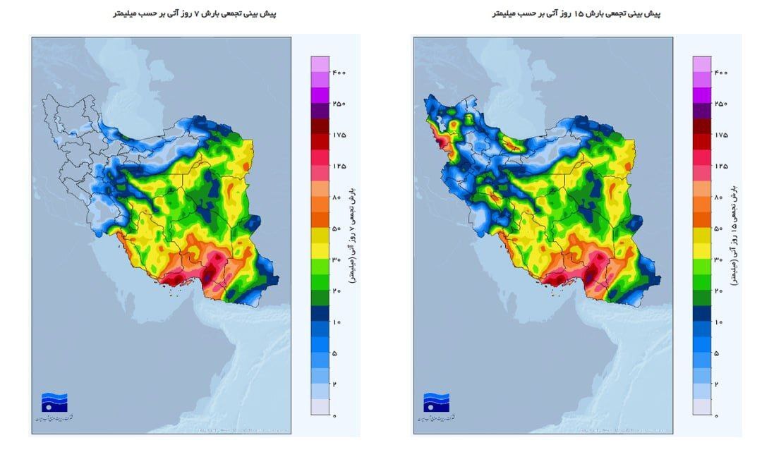 موج بعدی بارشهای سیل آسا ؛ ۱۰ روز دیگر موج بعدی بارشهای سیل آسا ؛ ۱۰ روز دیگر