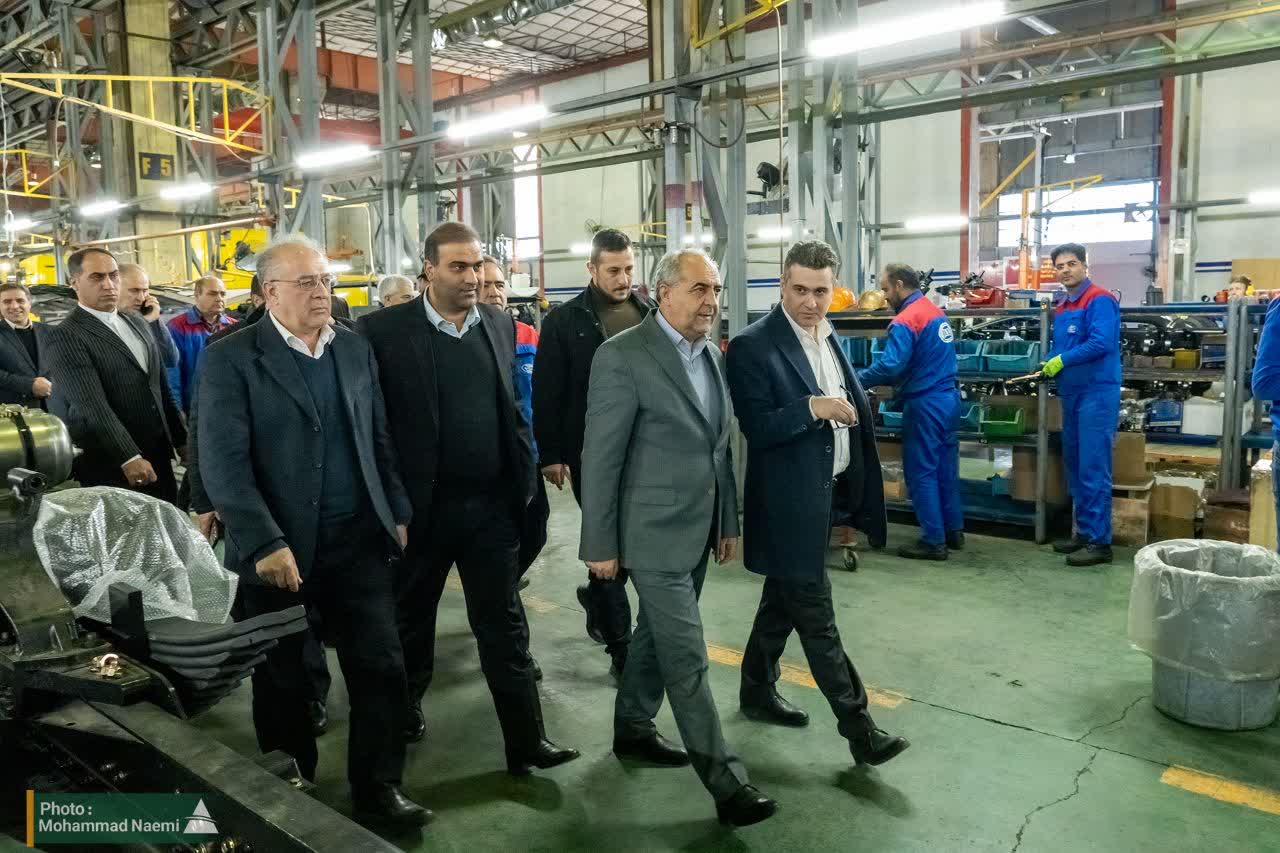 بازدید استاندار آذربایجان‌شرقی و مدیرعامل منطقه آزاد ارس از چهار واحد تولیدی ارس پیش از برگزاری کارگروه تسهیل