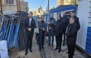 بازدید میدانی شهردار منطقه یک از پروژه های در حال اجرای این منطقه