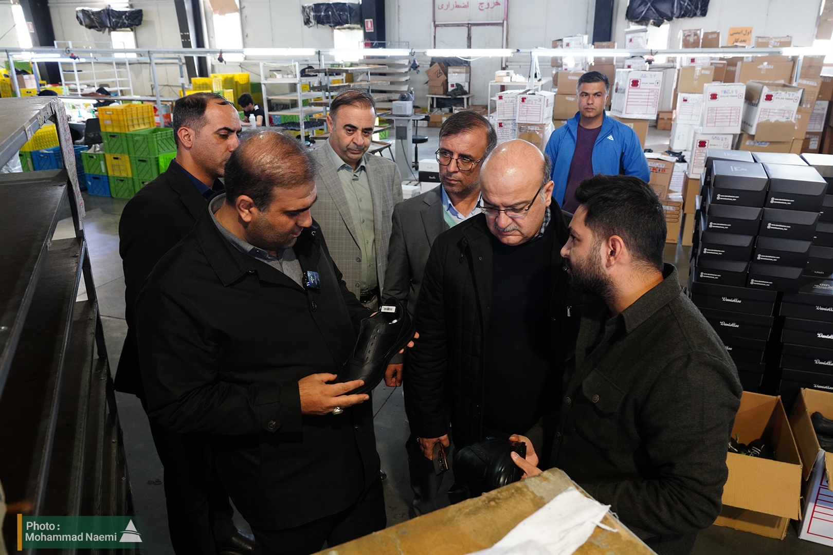 بازدید مدیرعامل سازمان منطقه آزاد ارس از کارخانه پیشگامان دنیلی ارس بازدید مدیرعامل سازمان منطقه آزاد ارس از کارخانه پیشگامان دنیلی ارس