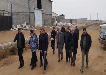 تسریع در اجرای پروژه های مسیرگشایی غرب تبریز