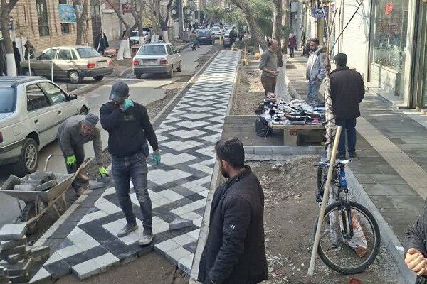 سنگفرش تربیت غربی (بالا تربیت) تا پایان سال تکمیل می‌شود