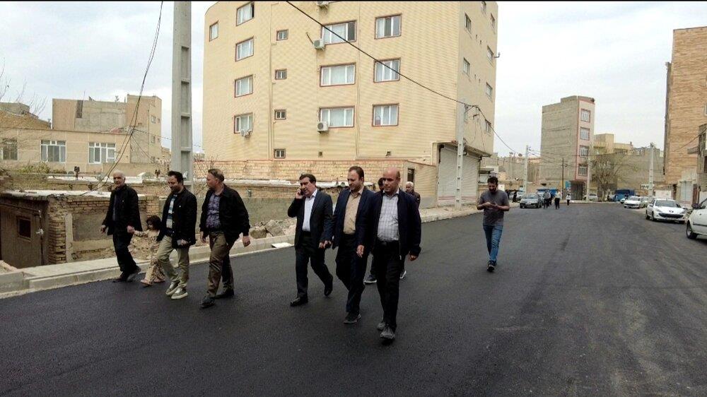 تکمیل آسفالتریزی مسیرگشایی شهید بیمثل/بازآفرینی شهری در دل بافت فرسوده تبریز تکمیل آسفالتریزی مسیرگشایی شهید بیمثل/بازآفرینی شهری در دل بافت فرسوده تبریز