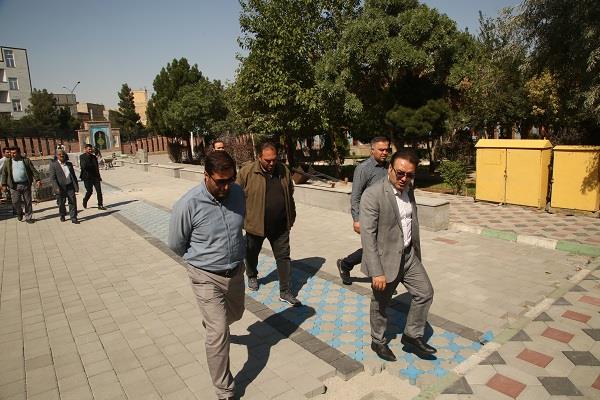 نوسازی و بهسازی محوطه فرهنگ‌سرای بوستان قرآن با ۱۵۰۰ مترمربع کفسازی