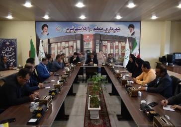 تأکید شهردار منطقه ۱۰ بر اولویتبندی پروژههای عمرانی و ارتقاء خدمات شهری تأکید شهردار منطقه ۱۰ بر اولویتبندی پروژههای عمرانی و ارتقاء خدمات شهری