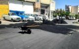 آسفالت‌ریزی ۵۰۸ تنی شهرداری منطقه ۴ تبریز طی هفته گذشته