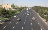 اجرای ۴ کیلومتر خط کشی محوری در مسیر جاده تبریز- آذرشهر اجرای ۴ کیلومتر خط کشی محوری در مسیر جاده تبریز- آذرشهر