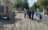 آغاز عملیات زیرسازی پروژه سنگفرش خیابان “ثقه‌الاسلام”