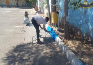 آغاز طرح استقبال از مهر در مدارس سطح حوزه شهرداری منطقه ۶ تبریز آغاز طرح استقبال از مهر در مدارس سطح حوزه شهرداری منطقه ۶ تبریز