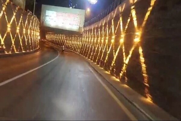 پروژه نورپردازی زیرگذر پل شهید بهشتی به بهره برداری رسید پروژه نورپردازی زیرگذر پل شهید بهشتی به بهره برداری رسید
