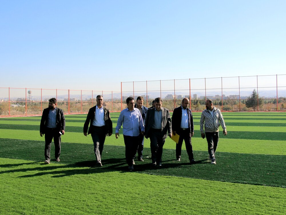 افتتاح زمین چمن مصنوعی شهدای اقتدار در ماه جاری افتتاح زمین چمن مصنوعی شهدای اقتدار در ماه جاری