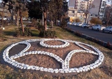 طراوت شهری در میدان رز؛ آغاز گلکاری جدید برای زیباسازی محیطی سطح منطقه یک