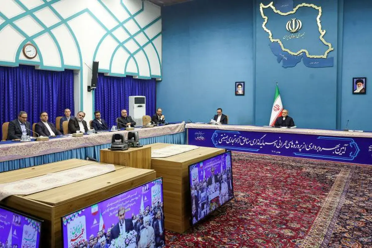 افتتاح پروژه‌‌های مهم در منطقه آزاد ارس و ویژه اقتصادی سهلان