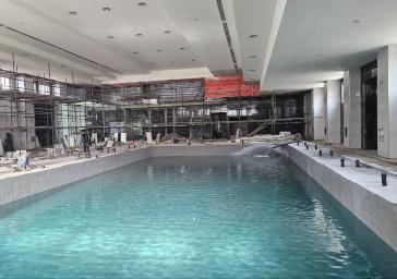 استخر ۸۵۰ میلیارد ریالی تجلائی آبگیری شد