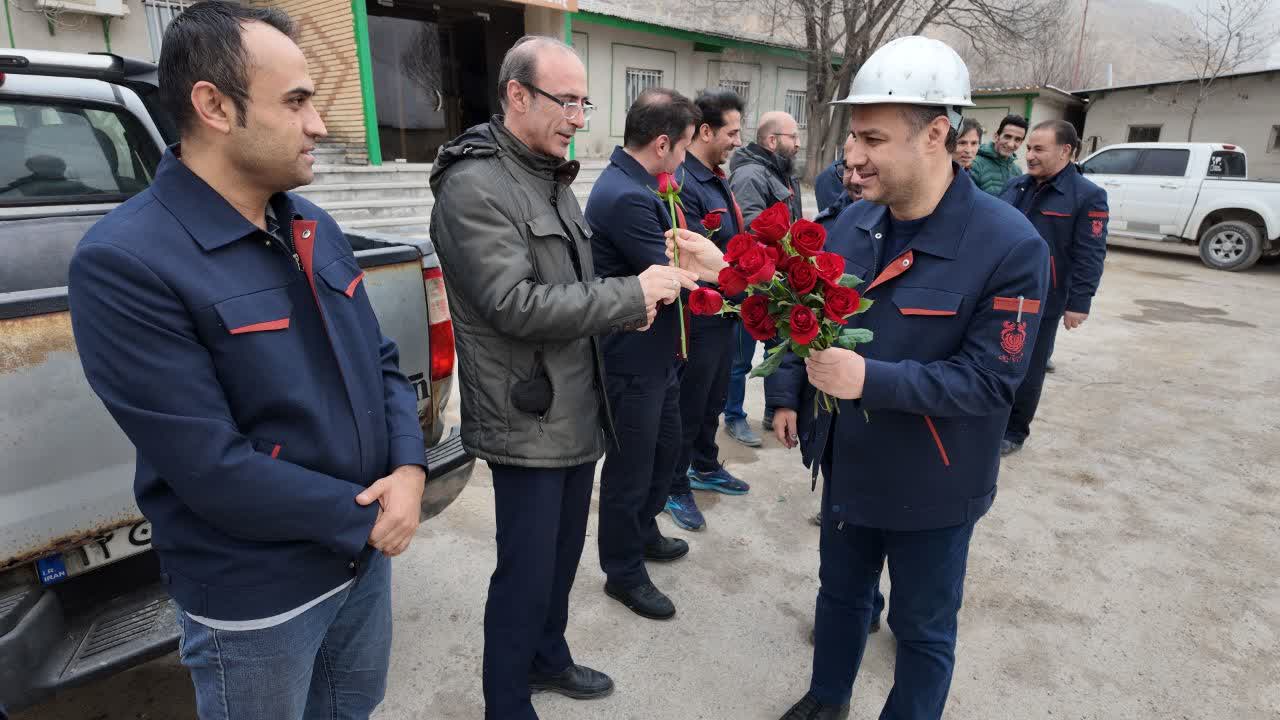 تجلیل از مهندسان مجتمع مس سونگون