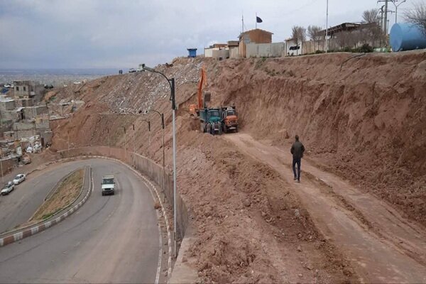 تداوم عملیات خاکبرداری در پروژه بزرگ مسیرگشایی خیابان ۲۰ متری ملازینال