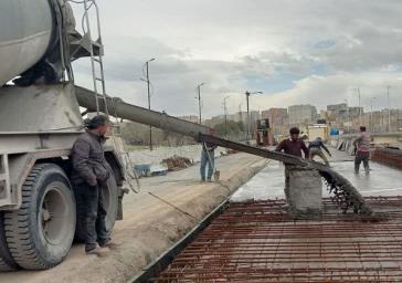 آغاز عملیات بتن‌ریزی هندریل و اصلاح هندسی دور برگردان دوکمال در منطقه ۵