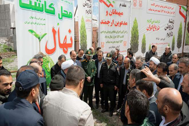 مرحله دوم پویش ملی «ریشه در وطن داریم» در ورزقان آغاز شد