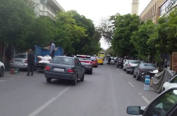 تغییر موقت مسیر حرکتی خودروها در خیابان دارایی