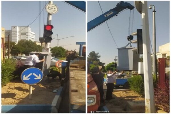 آغاز عملیات تجهیز تقاطع‌های ابوریحان و پیام‌نور به سامانه برق پشتیبان UPS