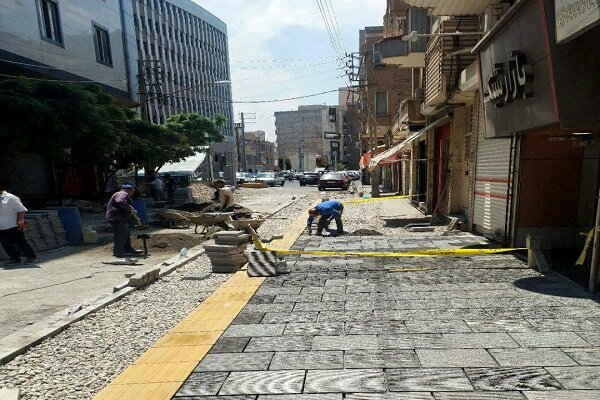 سنگفرش کوی مستشار در آستانه بهره‌برداری؛ پیشرفت پروژه به ۹۰ درصد رسید