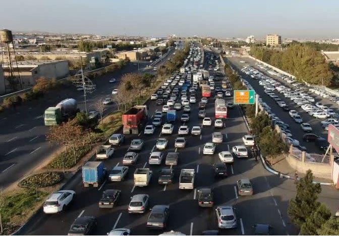 ساماندهی ورودی جنوب‌غرب تبریز در راستای کاهش بار ترافیکی
