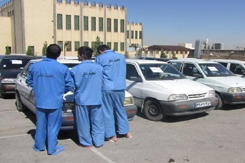 دستگیری سارقان خودرو در تبریز